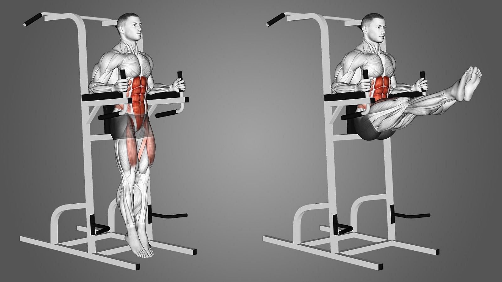 How to perform Roman Chair Leg Raise